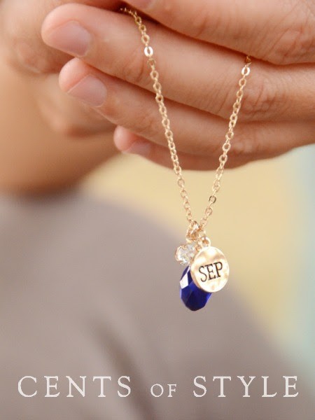 Cents of Style Birthstone Necklace