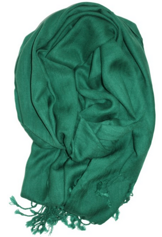 emerald green scarf