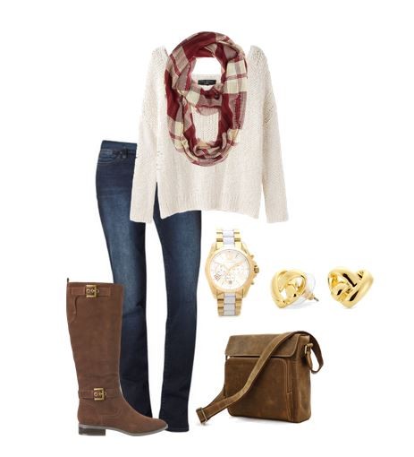 Cute Outfit Ideas for Fall Featuring the Infinity Scarf