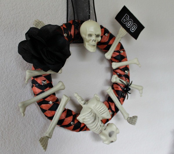 DIY Halloween Wreath 03