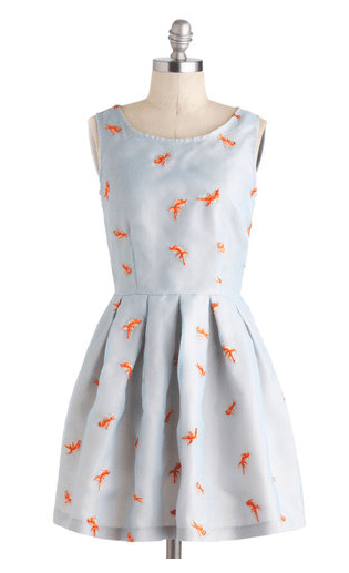 Goldfish dress