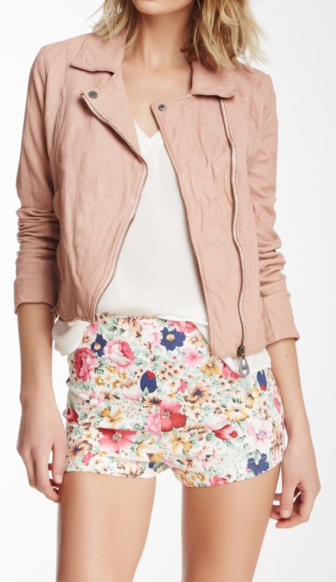 Pink suede jacket outfit best sale