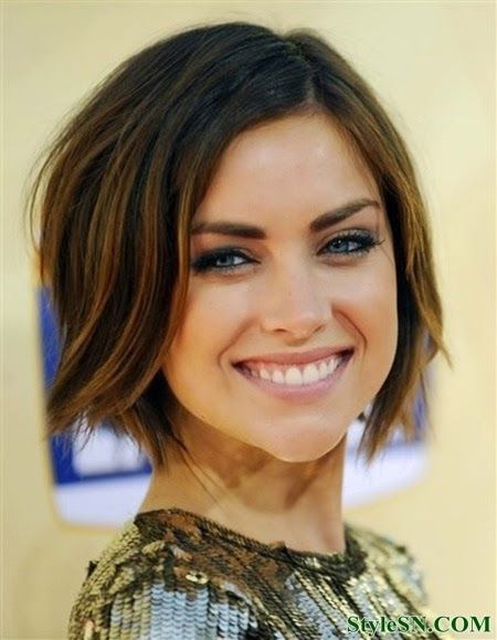 Hot Short Hair Brunette