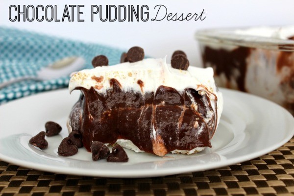 chocolate pudding dessert