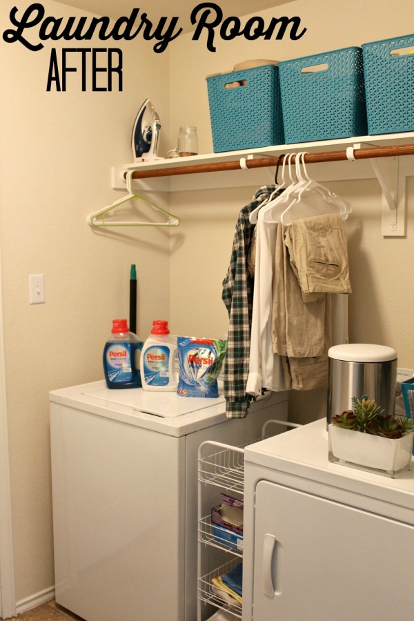 Laundry Room Refresh After