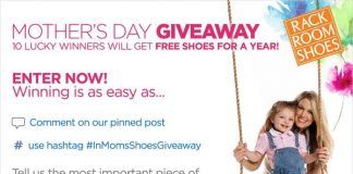 Rack Room Shoes Mother's Day Giveaway