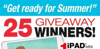 If you suffer from dry, cracked heels, the Get Ready for Summer Giveaway; is for you! Enter today for your chance to win an iPad Mini, a Skoother Skin Smoother to help cure your cracked heels, or a Margarator giant party blender. With 25 prizes to be won, you don't want to miss out!