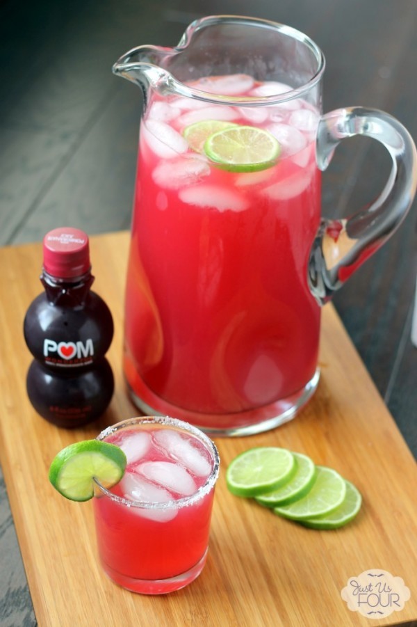 Three Ingredient Pomegranate Margarita Recipe