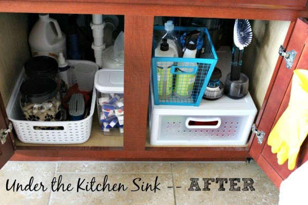 Organizing the Kitchen Sink
