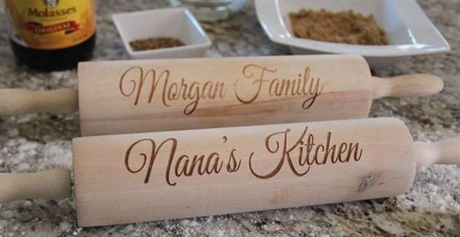 personalized rolling pin