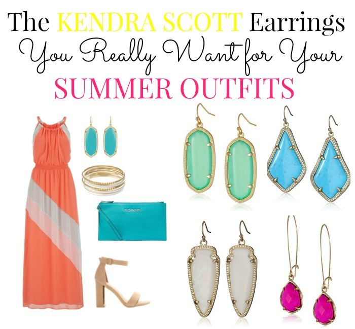 Simple Outfits + Bold Accessories With Kendra Scott