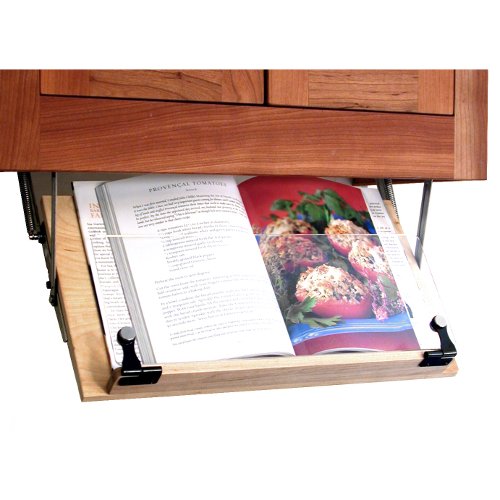 under the cabinet cookbook holder