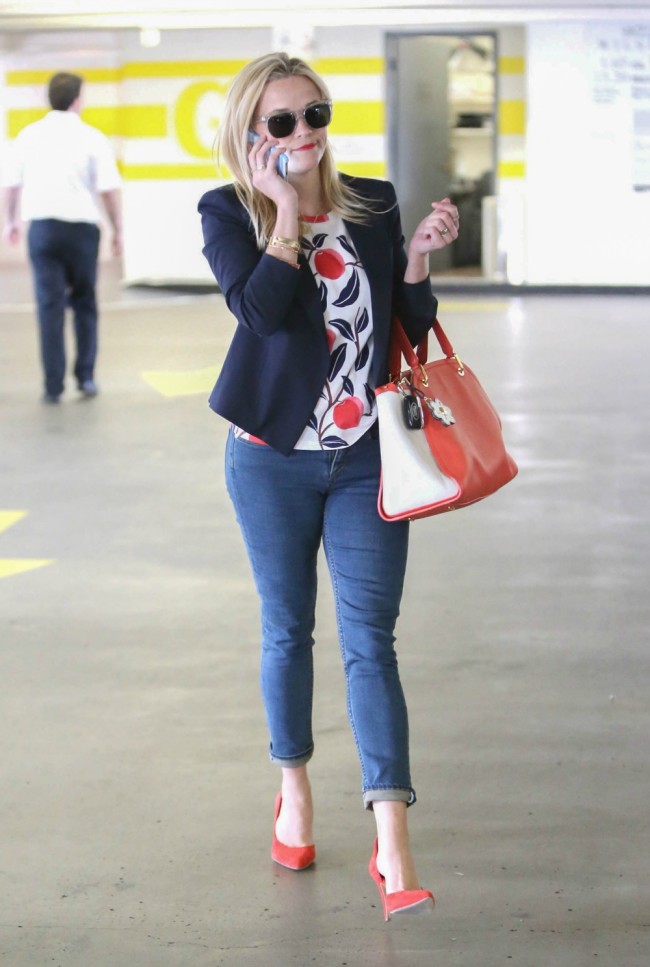 Celebrity Mom Style Reese Witherspoon