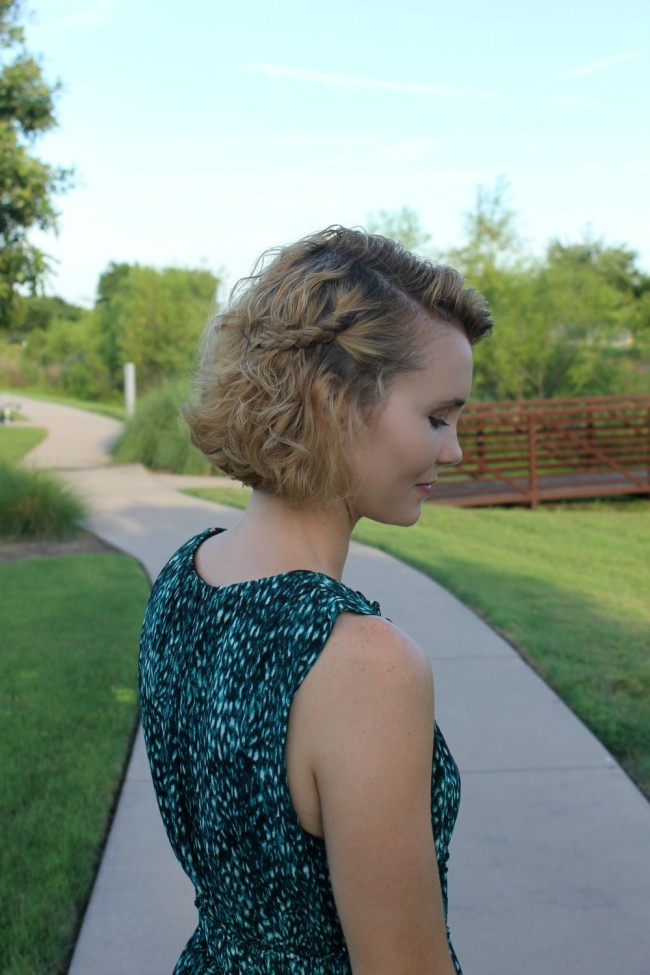 Quick and Easy 3-Step Hairstyle Idea for Short Hair #StyleItYourself ...