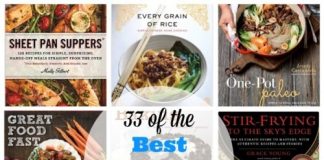 33 of the Best Cookbooks I need in my kitchen -- From dinnertime meals and baking, to international cooking and a new way of eating, these 33 cookbooks offer a wide range of techniques and choices.