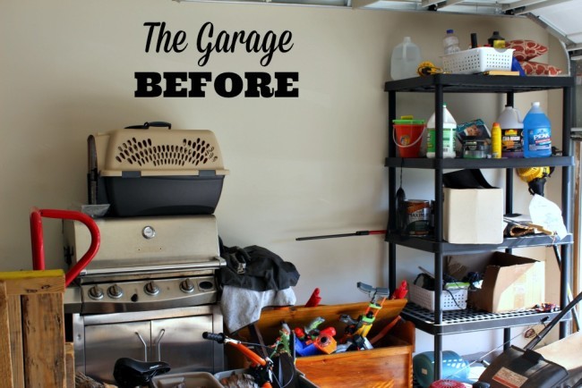 garage diy organizing project-01