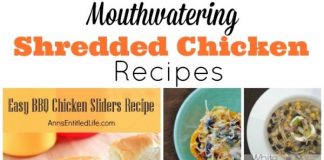 shredded chicken recipes