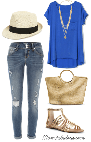 summer hat outfits for women