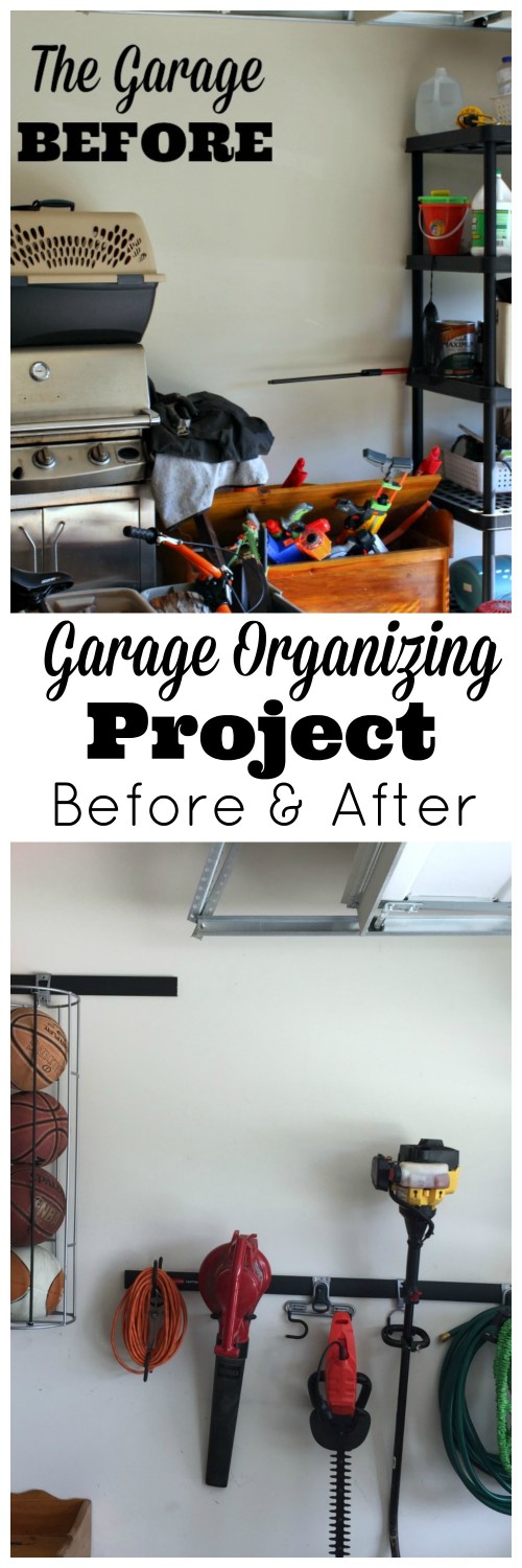 Garage organizing DIY