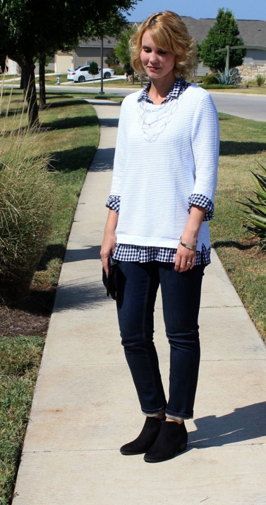 One Gingham Shirt + 3 Ways to Wear It | Mom Fabulous