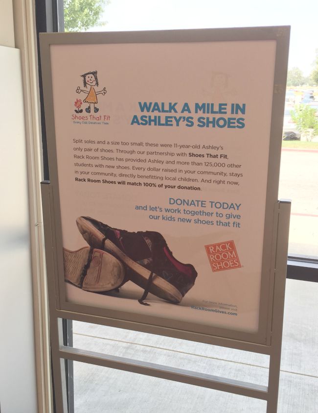 Make a Difference in Your Community with Rack Room Shoes Shoes