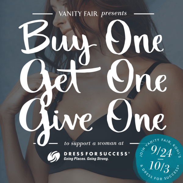 vanity fair buy one get one give one