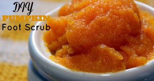 This DIY Pumpkin Foot Scrub is easy to make and contains ingredients you most likely already have on hand. Pumpkins are not just for carving scary faces in. They're rich in vitamins and nutrients and can do wonders for your feet! If you're looking for Pumpkin beauty recipes, you have to try this!