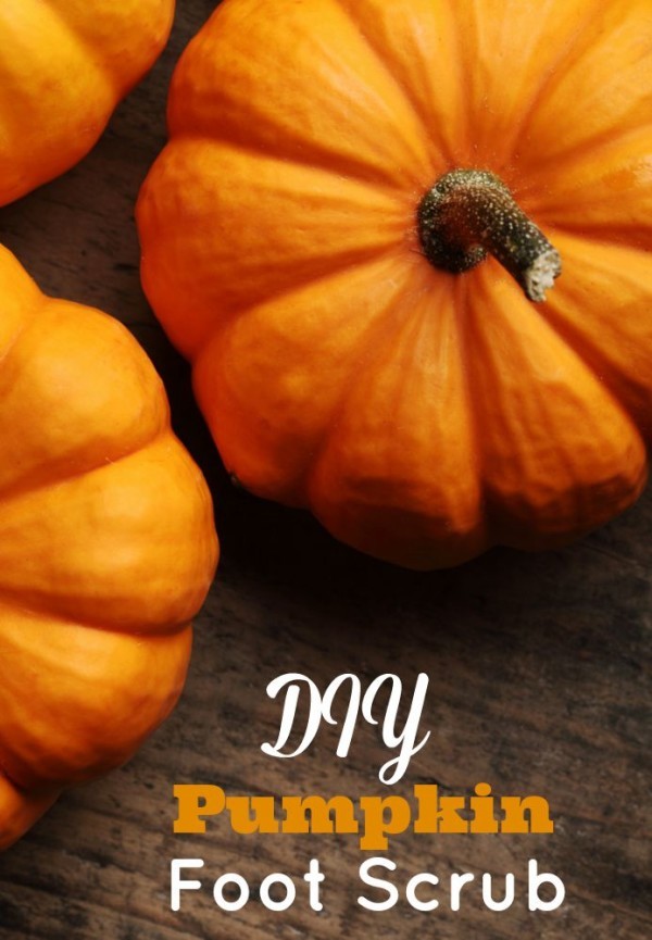 This DIY Pumpkin Foot Scrub is easy to make and contains ingredients you most likely already have on hand. Pumpkins are not just for carving scary faces in. They're rich in vitamins and nutrients and can do wonders for your feet! If you're looking for Pumpkin beauty recipes, you have to try this!