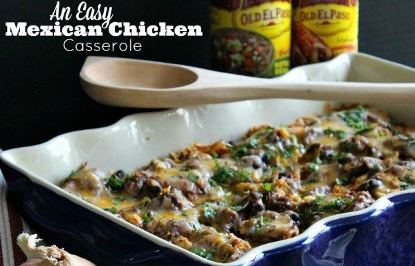 This Mexican Chicken Casserole dish is easy to make and makes Mexican food lovers rejoice.