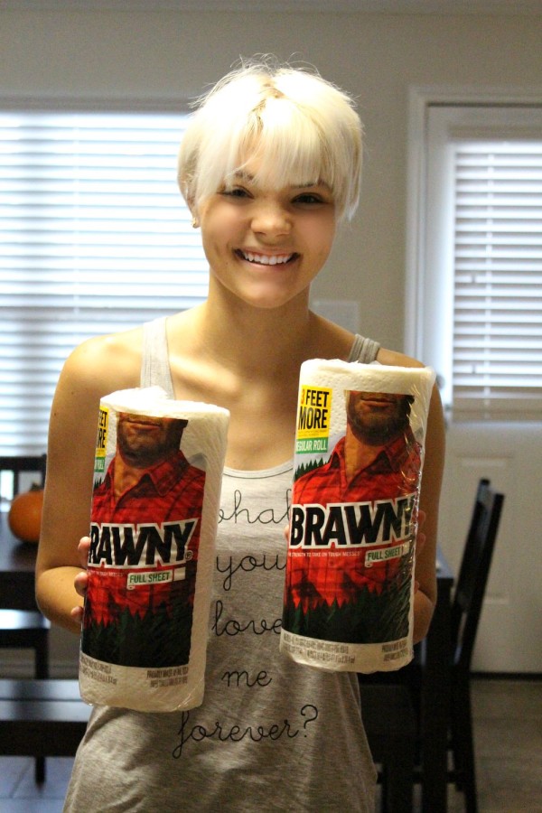 brawny paper towels stay giant