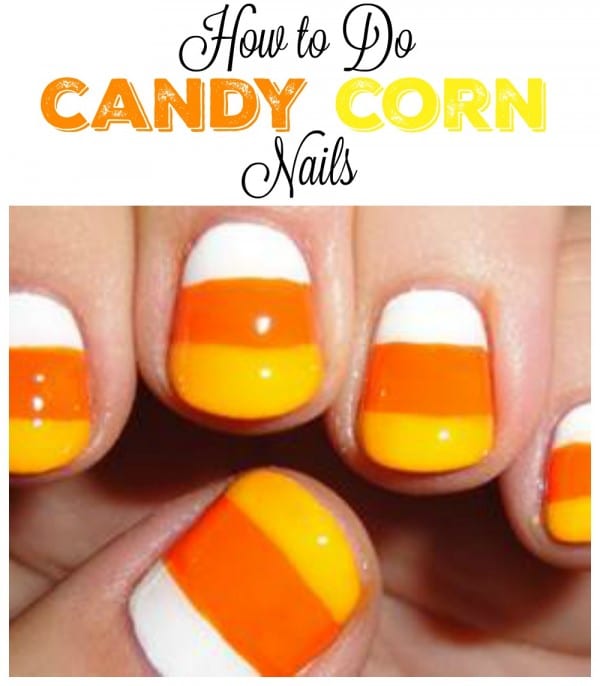 Are you looking for an easy tutorial on how to do candy corn nails? It's easier than you think and this step-by-step tutorial will walk you through it.