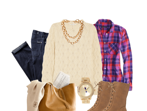 These sweater Outfits are the perfect balance between great layers and a great looking outfit. Layer a long sleeve button up shirt under your sweater, pair it with boots and your favorite jeans - and you have the perfect outfit for winter.