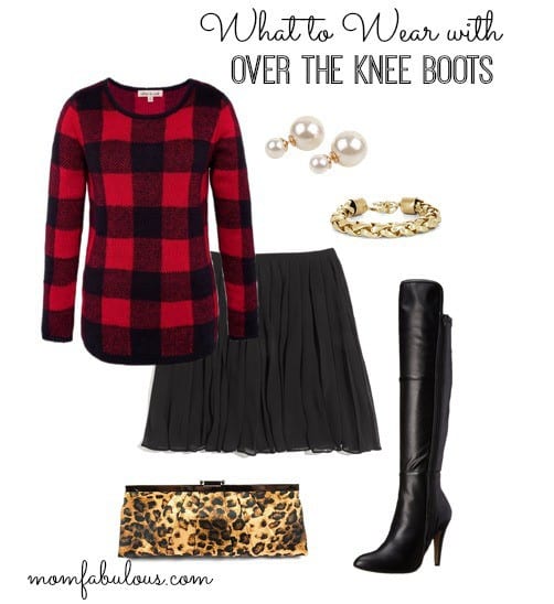 Day 13: Over the Knee Boot Outfit Ideas