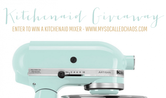 Kitchenaid Mixer Giveaway