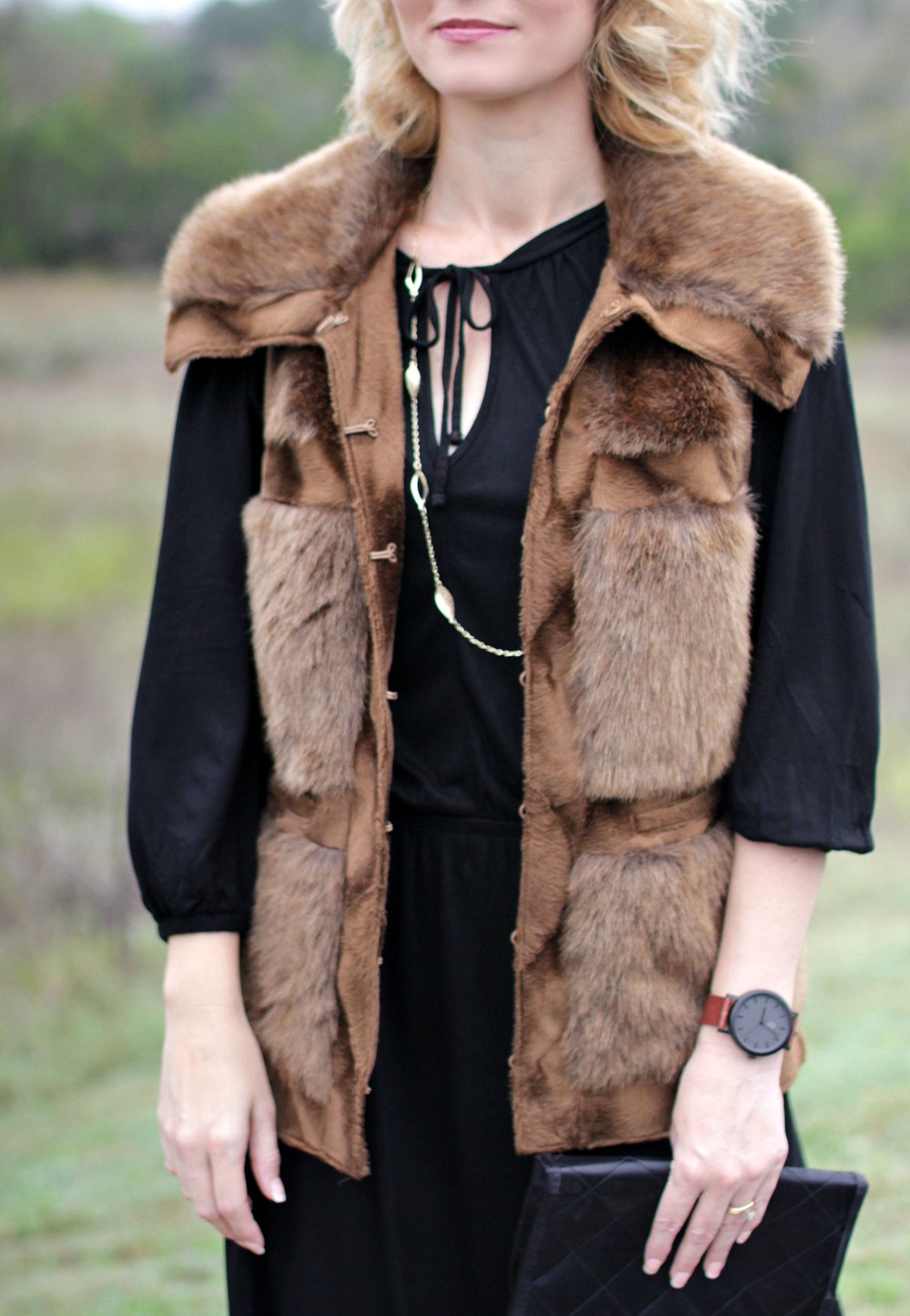 Fur Vest Outfit Ideas | Mom Fabulous