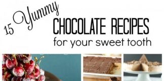 All 15 of these chocolate recipes sound good! I want to make every single one of them. There are peanut butter chocolate balls, chocolate lava dip, s'mores cookie pie and more.