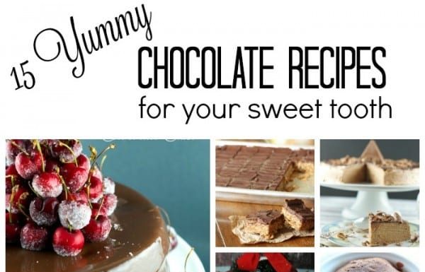 All 15 of these chocolate recipes sound good! I want to make every single one of them. There are peanut butter chocolate balls, chocolate lava dip, s'mores cookie pie and more.