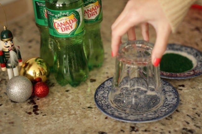 Grinch punch recipe - this punch is perfect for a Grinch viewing party. With its bright green color and deliciously sweet flavor and crunch from the sugar crystals, you can't go wrong. This might even make the Grinch smile.