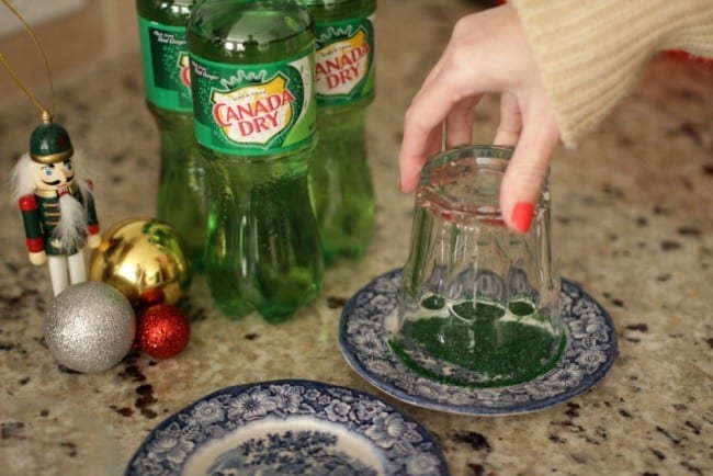 Grinch punch recipe - this punch is perfect for a Grinch viewing party. With its bright green color and deliciously sweet flavor and crunch from the sugar crystals, you can't go wrong. This might even make the Grinch smile.