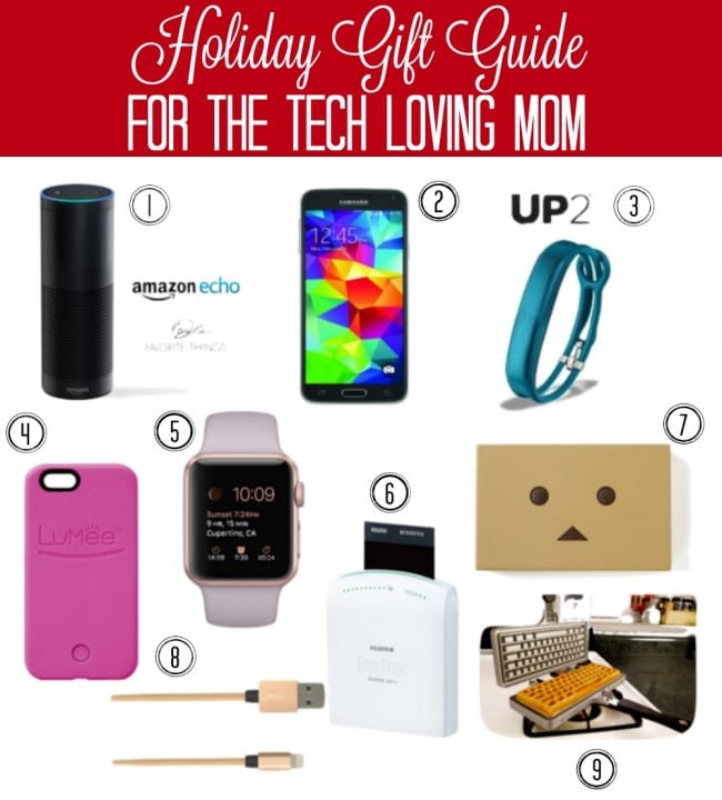 holiday gift guide for the tech loving mom