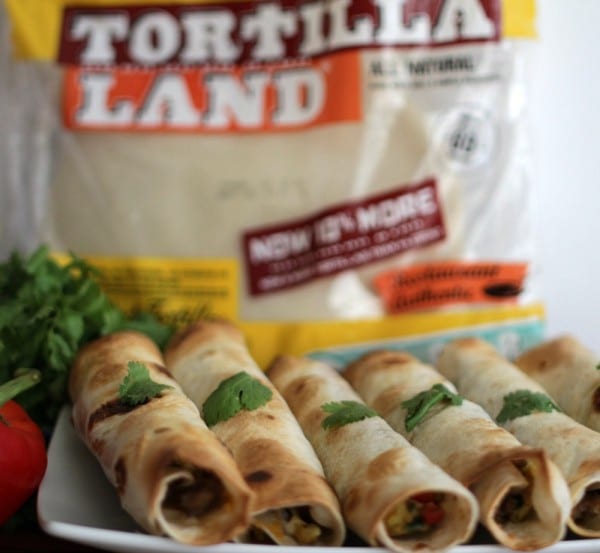 Texas Size Mexican Breakfast Taquitos are filling, full of flavor and the perfect idea for breakfast, brunch, lunch or dinner. Once you serve these, you family and friends will ask for more! (Mine did.)