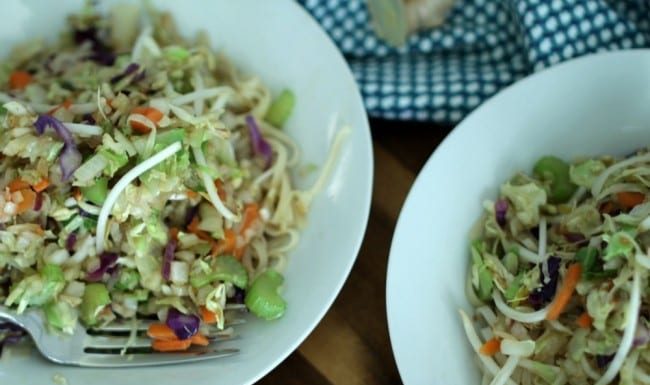 This rice noodles with vegetables recipe is easy, quick and oh so good. The sauce that goes with it, pulls it all together.