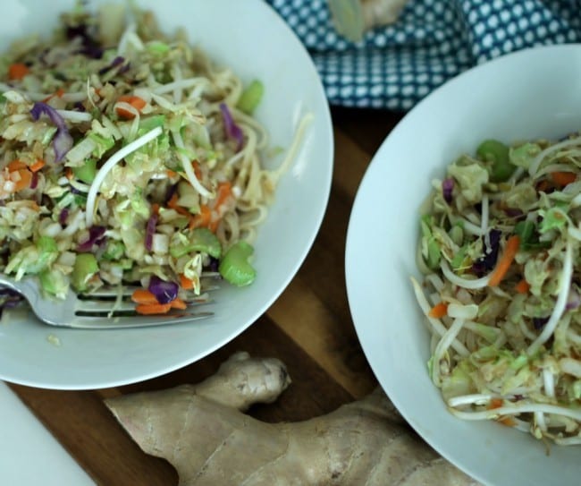 This rice noodles with vegetables recipe is easy, quick and oh so good. The sauce that goes with it, pulls it all together.