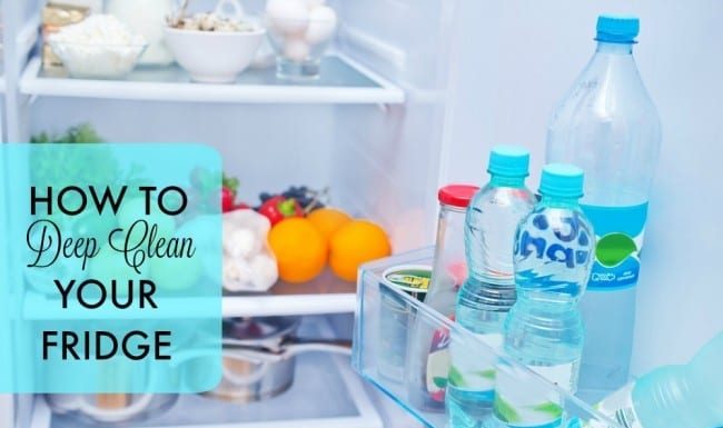 How to deep clean your fridge - Could your fridge use a little TLC? A clean fridge saves you money and time in the end. Here's an easy to follow, step by step guide. I also share how I organize my fridge and freezer for ease in finding things.