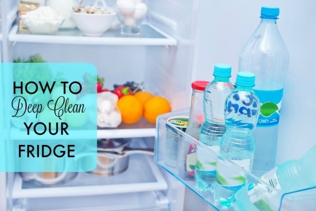 How to deep clean your fridge - Could your fridge use a little TLC? A clean fridge saves you money and time in the end. Here's an easy to follow, step by step guide. I also share how I organize my fridge and freezer for ease in finding things.