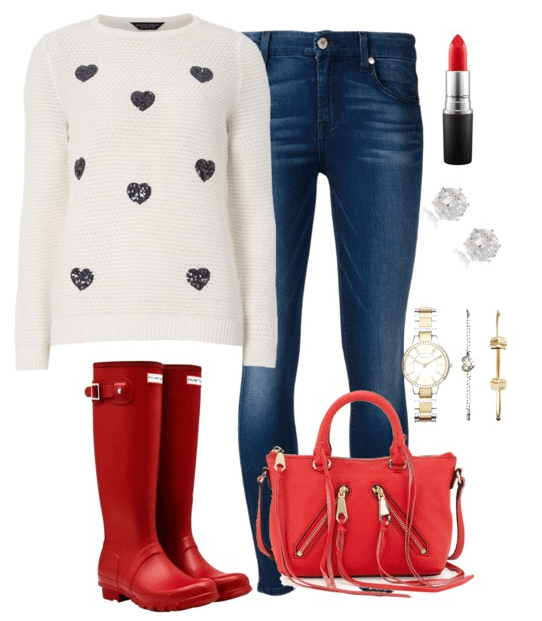 These casual Valentine's Day outfit ideas are cute, comfy and a fun way to celebrate the holiday.