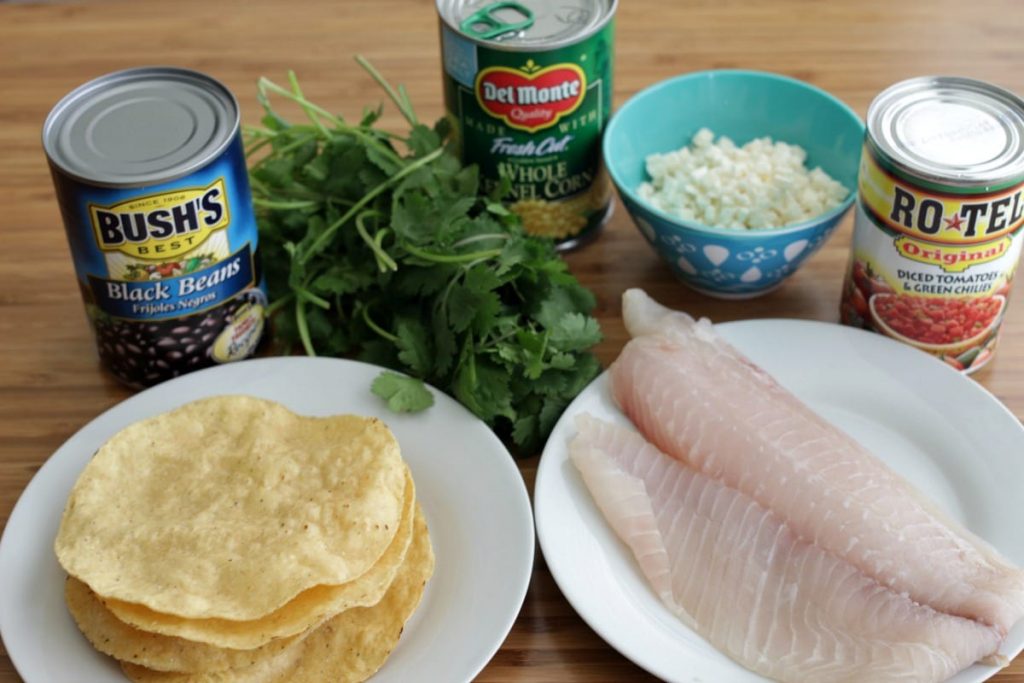 This Ten Minute Tilapia Tostada is quick, easy and full of flavor. Not to mention it makes for one good looking meal!