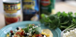 This Ten Minute Tilapia Tostada is quick, easy and full of flavor. Not to mention it makes for one good looking meal!