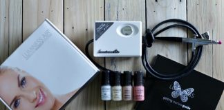 Luminess Air Airbrush Makeup Kit -- Have you ever tried an airbrush makeup kit? If you have acne scars, rosacea or want fuller coverage for a big event in your life, this kind of foundation application might be just what you're looking for.