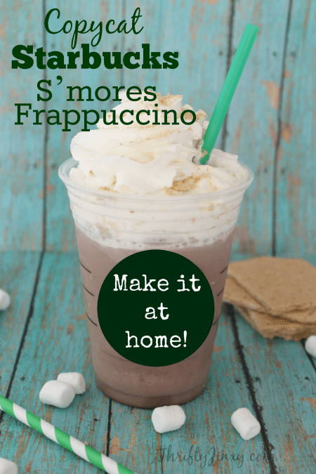 Copycat Starbucks S’mores Frappuccino Recipe